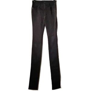 Ksubi Silent March Sealed Black Low Rise Stacked Denim Jeans 29x48